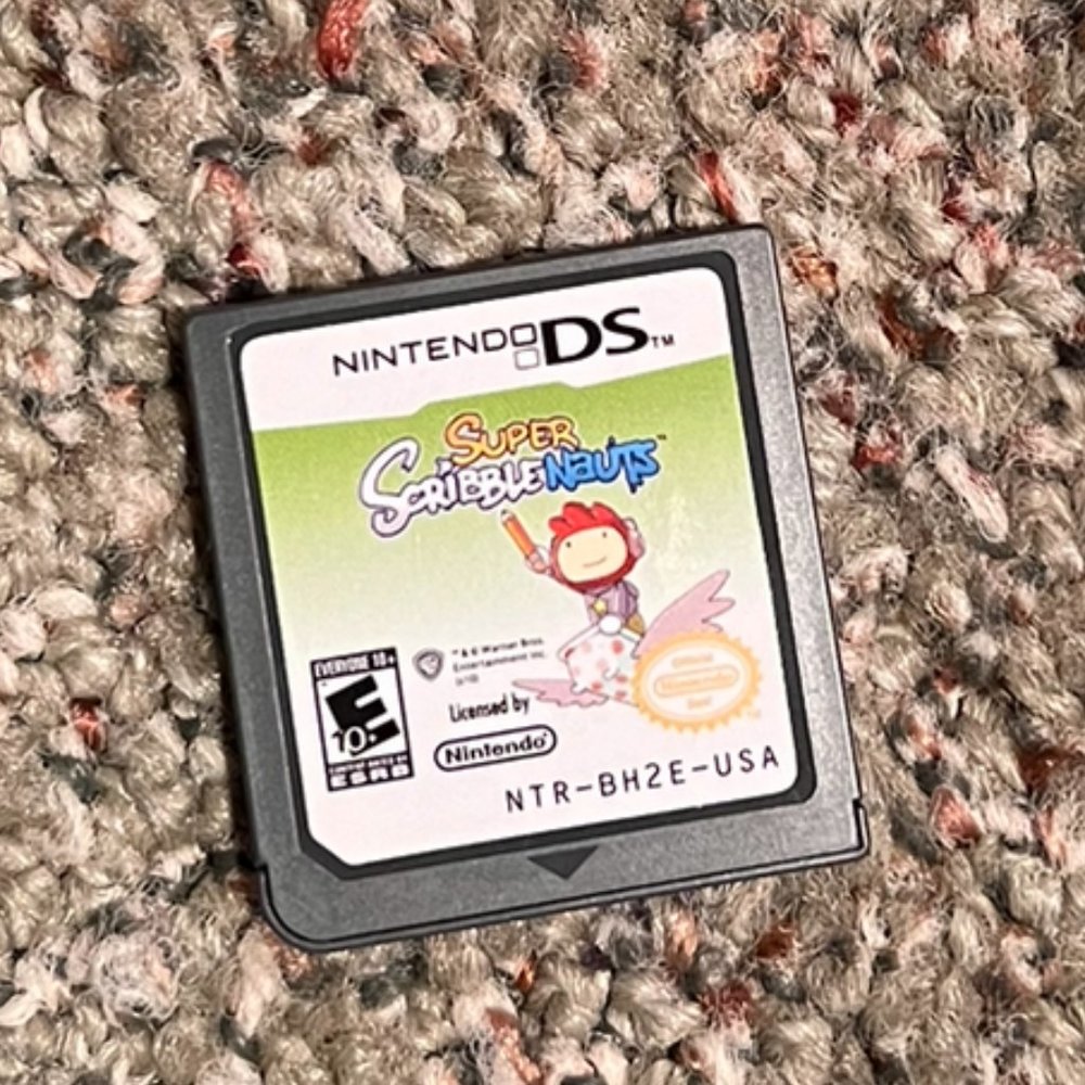 Super ScribbleNauts Nintendo DS game